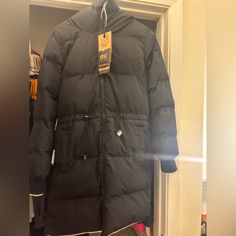 Long puffer jacket